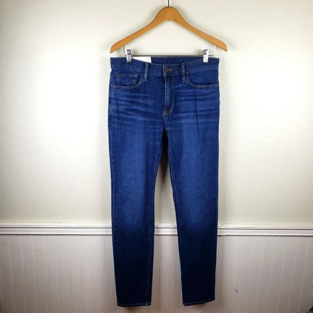 Men's Banana Republic Blue Denim Slim Fit Jeans Size 31X32